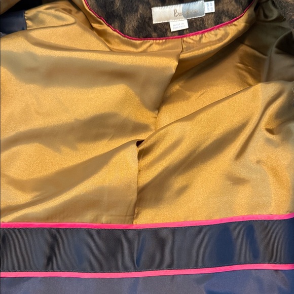 Boden Imelda Leopard Print Wool Coat 8P NWOT - Picture 7 of 7